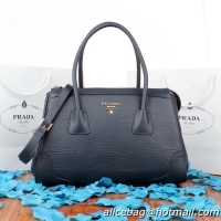 Prada Glace Calf Leather Top Handle Bag BL8093 RoyalBlue