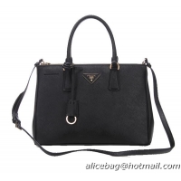 Prada 33CM Saffiano Leather Tote Bag BN2274 Black