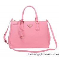 Prada 33CM Saffiano Leather Tote Bag BN2274 Pink