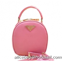 Prada Saffiano Leather Hobo Bag BL8896 Pink