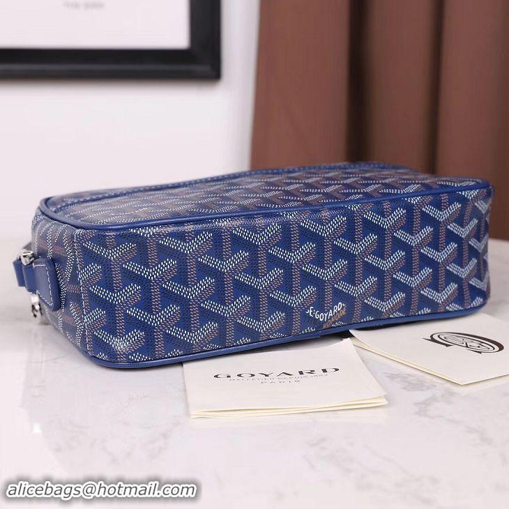 Low Price Goyard Small Monogram Camera Bag G46 Dark Blue