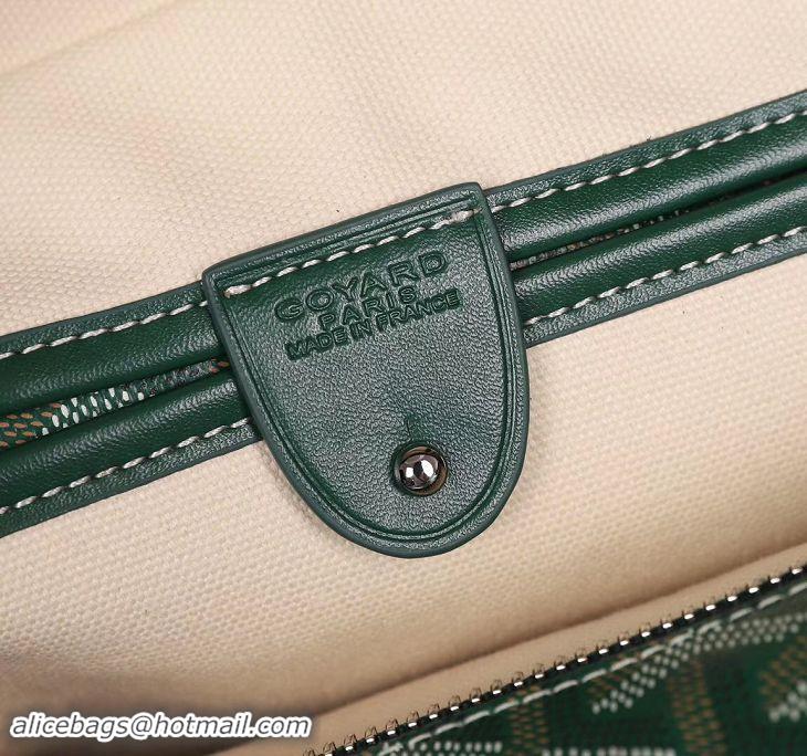 Low Cost Goyard Artois Zipper Tote Bag 00319 Green