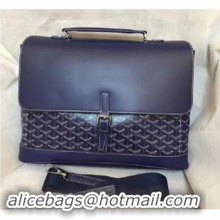 Top Quality Goyard Mens Briefacase Bag 8985 Navy Blue