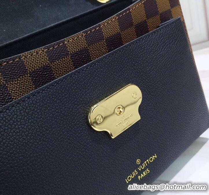 New Design Louis Vuitton Damier Ebene Canvas Vavin PM Chain Bag N40108 Noir 2019