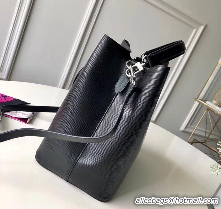 Top Quality Louis Vuitton Epi Leather NeoNoe Bucket Bag M54366 Black