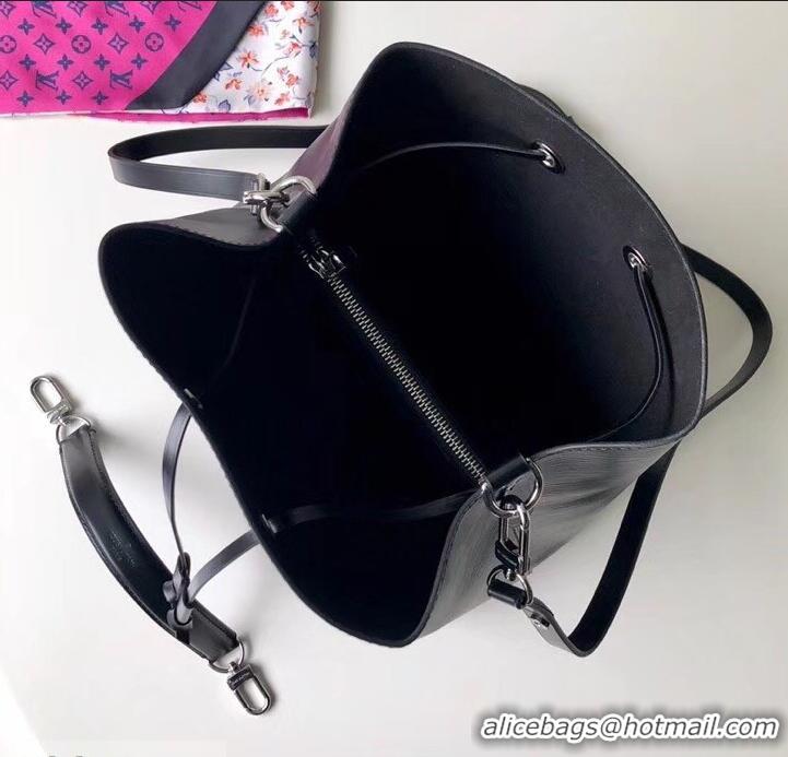 Top Quality Louis Vuitton Epi Leather NeoNoe Bucket Bag M54366 Black