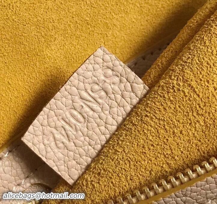 Stylish celine grained calfskin phantom luggage 419016 beige/yellow