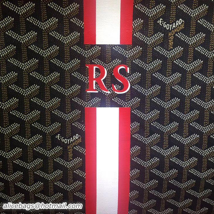 Price For Goyard Personnalization/Custom/Hand Painted RS With Stripes