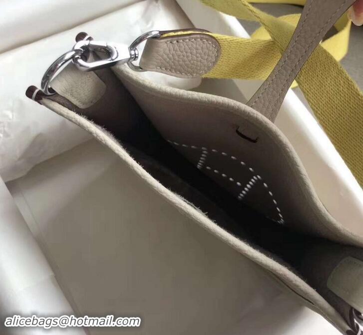 Best Price Hermes Evelyne Mini Bag in Original Togo Leather 423020 Creamy