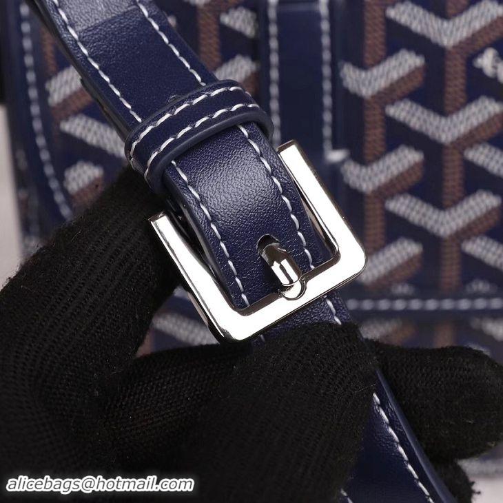 Discount Goyard Messenger Shoulder Bag PM 8966 Navy Blue