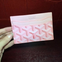 Cheap Newest Goyard Card Holder 020090 Pink