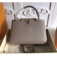 Best Quality Louis Vuitton Capucines PM Bag Blooms Crown M54663 Galet