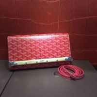 Promotional Goyard Monte-Carlo Clutch With Leather Strap 8982 Red