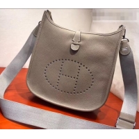 Best Price Hermes Evelyne III GM Bag in Original Togo Leather 423028 Light Gray