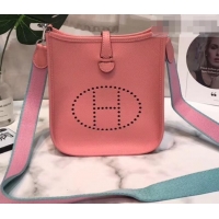 Best Price Hermes Evelyne Mini Bag In Original Epsom Leather 423030 Pink