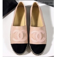 Top Design Chanel Stitching CC Logo Espadrilles GG42609 Nude