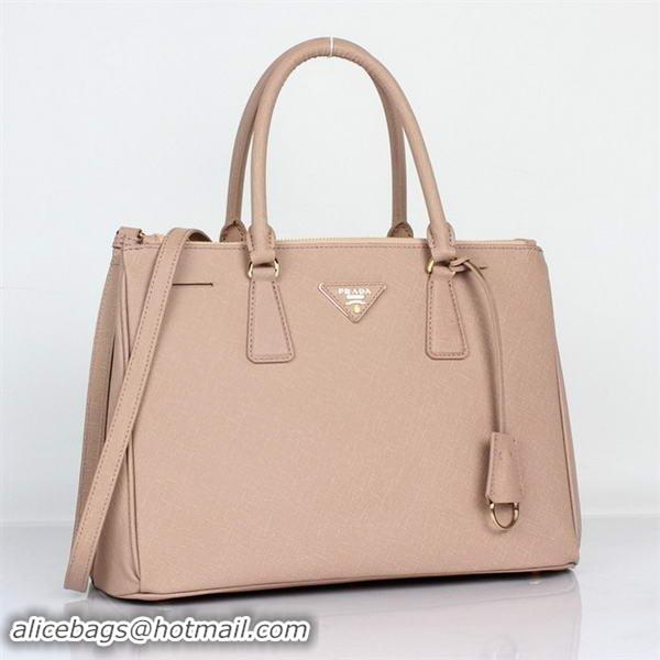 Fashion Prada Saffiano Calf Leather Tote Bag BN2274 Light Pink