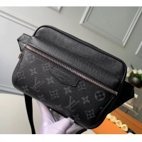 Top Quality louis vuitton Outdoor Bumbag noir in taiga leather M30245