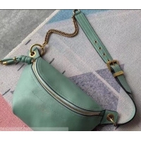 Sumptuous Givenchy Whip Bum Bag in Smooth Leather 501526 Light Green