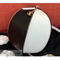 Top Grade Chanel Beach Ball Bag AS0512 White/Black 2019