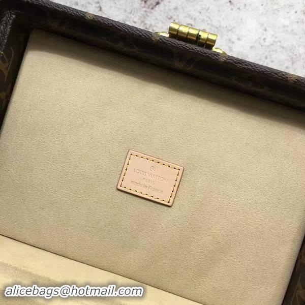 Best Luxury Louis Vuitton Monogram Canvas Treasure Box 40666 Yellow
