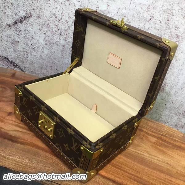 Best Luxury Louis Vuitton Monogram Canvas Treasure Box 40666 Yellow