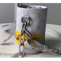Best Product Louis Vuitton Monogram White Canvas Chalk Nano Bag M44631 2019