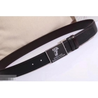 Pretty Style Versace Width 35mm Buckle Belts 602311 Black/Silver