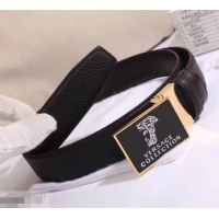 Duplicate Versace Width 35mm Buckle Belts 602311 Black/Gold
