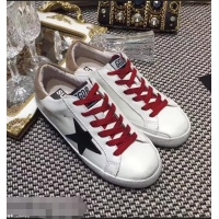 Conveniency Golden Goose Deluxe Brand Superstar Sneakers GD8402 White/Red 2018