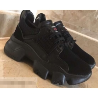 Cheapest Givenchy Low JAW Sneakers in Neoprene and Leather G94302 Black 2019