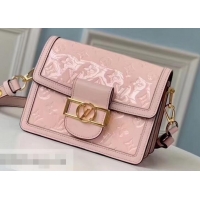 Pretty Style Louis Vuitton Monogram Vernis Patent Leather Mini Dauphine Bag M538044 Pink 2019