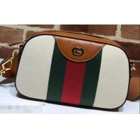 Cheap Gucci Web Vintage Canvas Shoulder Bag 575073 Beige 2019 