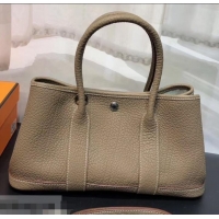 Shop Cheap Hermes Mini Garden Party Bag in original togo leather 630113 Camel