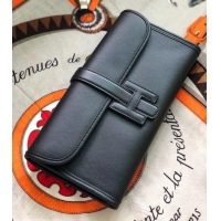 Best Price Hermes Jige Elan 29 Swift Clutch Bag H945111 black
