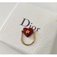 Pretty Style Dior Lucky Locket Bracelet with Red Heart Padlock J717021