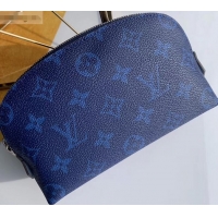 Grade Design Louis Vuitton Cosmetic Pouch PM Bag Monogram N60024 blue