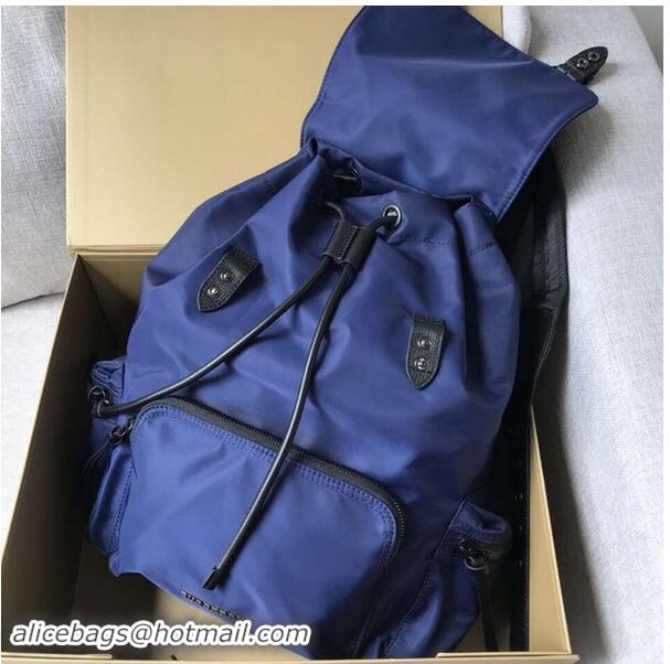 Modern Classic BURBERRY nylon backpack 48791 blue