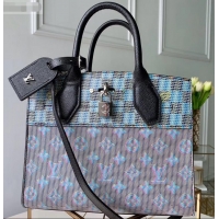 Good Looking Louis Vuitton City Steamer PM Tote Bag Monogram LV Pop M53816 Blue