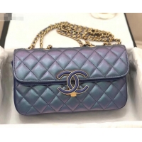 Stylish Chanel iridescent CC Chic Small Flap Bag A57275 2019