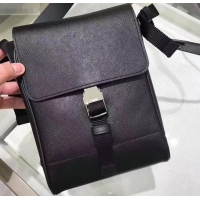Best Product Prada Saffiano Leather Shoulder Bag 2VD019 Black 2019