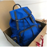 Modern Imitation BURBERRY nylon backpack 48791 light blue