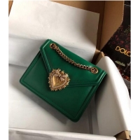 Good Quality Dolce & Gabbana Calfskin Leather 4046 green