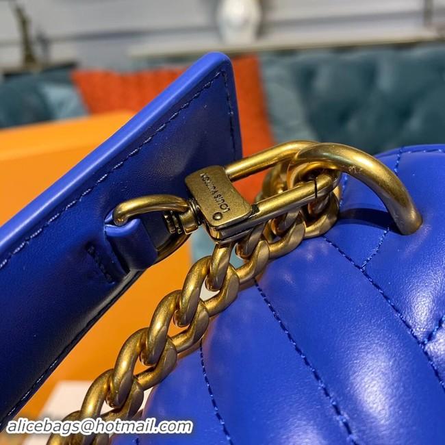 Classic LOUIS VUITTON NEW WAVE CHAIN BAG PM M53924 Bleu Neon
