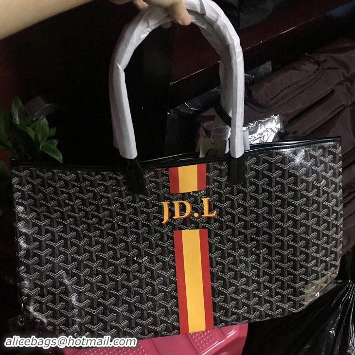 Price For Goyard Personnalization/Custom/Hand Painted JD.L With Stripes