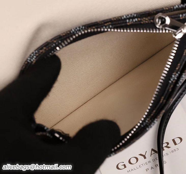 Spot Bulk Goyard Plumet Wallet Clutch Bag With Strap 2166 Black