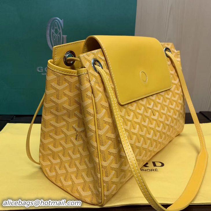 High Quality Goyard Original Rouette Shoulder Tote Bag 00315 Yellow