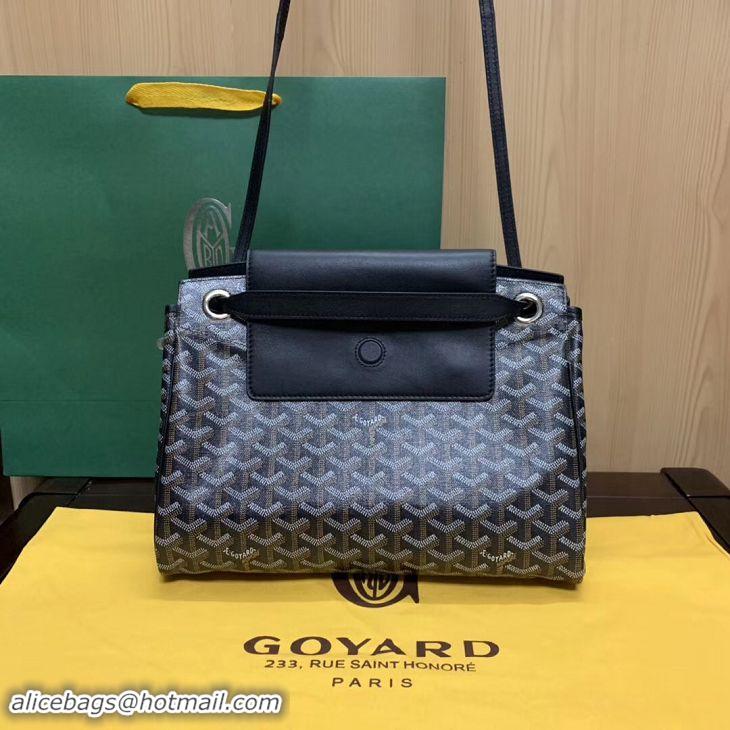 Chic Goyard Original Rouette Shoulder Tote Bag 00315 Black