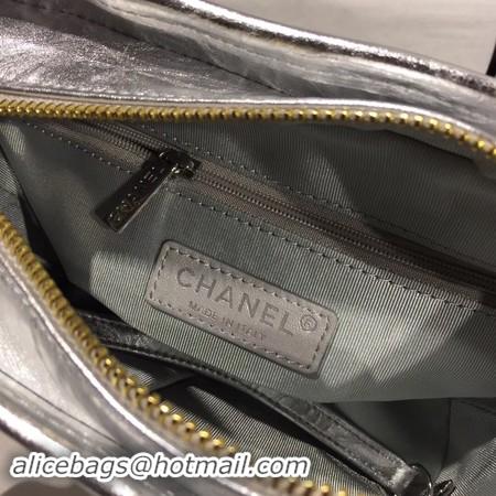Classic Chanel gabrielle small hobo bag A91810 silver