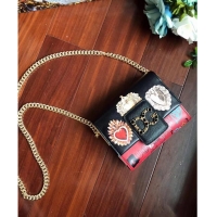 Low Cost Dolce & Gabbana Original Leather Shoulder Bag BB6318